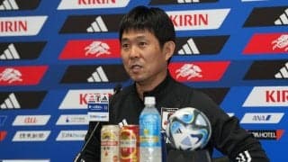 【日本代表】森保一監督、三笘薫が途中離脱した経緯説明。「本人が違和感を感じて検査をしたら…」