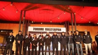 WRCジャパン：ワークスドライバーが全員揃って前日イベント