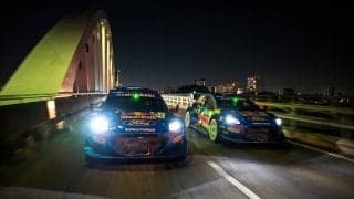 フォーラムエイト・ラリージャパン、セレモニアルスタート開始時間が17時5分に