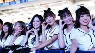 選手そっちのけ…魅惑のダンスに無数のカメラ　台湾チア、東京Dでも“異次元の人気”