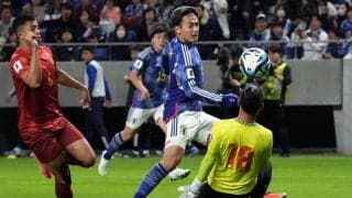 【日本代表】奥さんの前でハットトリック達成の上田綺世、記念球は癌で闘病中の友人へプレゼント「ちょっとでも力になれたら」