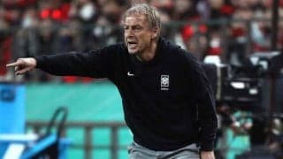 韓国代表ヒヤリ…ソン・フンミンへのアフタータックルにクリンスマン監督も怒り「4-0の状況で…」