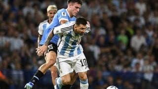 「年長者から敬意を学ばなければならない」、メッシが物議醸すジェスチャー見せたウガルテに苦言