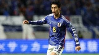 鎌田大地が日本代表から離脱…ミャンマー戦で強烈ミドルも腰を痛め前半で交代