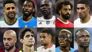 アフリカ年間最優秀選手賞の最終候補10名が発表！　受賞者発表は12月11日