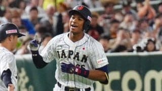 井端監督も納得「芯に当たればどこでも入る」　必然だった豪快弾…逸材23歳への期待