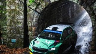 WRCジャパン：WRC2はアンドレアス・ミケルセンがトップ