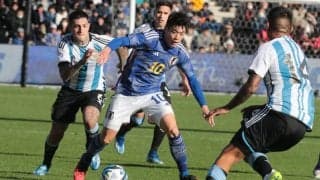 U-22日本代表が強豪U-22アルゼンチン代表に打ち勝つ！　10番鈴木唯人の2発などで計5ゴール【国際親善試合】