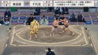 「俊敏な人」縦横無尽！土俵上を動き回る大忙しの展開に「これは行司さん大変」「トムとジェリーみたいな」驚きの声