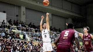 神戸ストークスが試合終盤の連続得点で接戦を制す…越谷アルファーズの連勝は「6」でストップ