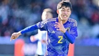 【U22日本代表で、半田陸が躍動。”A代表経由パリ五輪行き”へ前向きなリスタート(1)】怪我を乗り越えた見事な”復帰戦”…三戸舜介と連動してチャンス生み出す