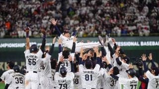 侍JがアジアCS連覇、井端監督「ホッとしてます」　サヨナラ打の門脇を称賛「さすが」