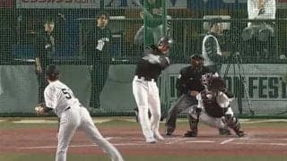 ロッテ右腕が衝撃弾「大谷2世来た」　スタンド中段…“打球破壊”が「エグすぎる」
