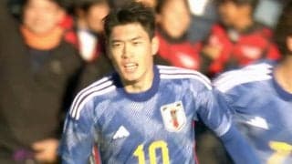 メンチ切られても真顔でいなして先制点に繋げ、美しいミドル含む２ゴール奪取！「Ｕ－22日本代表の10番」に相応しい輝き、鈴木唯人がアルゼンチン戦の最優秀選手に決定