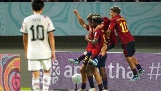 名和田我空の圧巻ミドルも、スペインに及ばず敗戦…3大会連続のベスト16で敗退【U-17W杯】