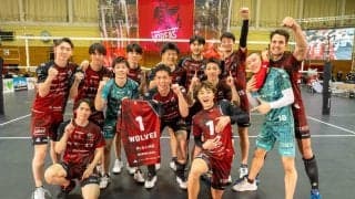 Vリーグ　V1男子はヴォレアスがV1初勝利に歓喜