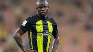 アル・イテハドで活躍中のカンテ、筋肉負傷で3週間の離脱