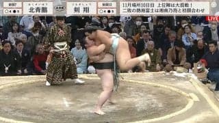 超ヘビー級対決も大相撲の醍醐味 204センチ・181キロが軽々と浮き上がるパワーに館内どよめきの渦「怪力」「もち上げたｗ」