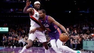 サンズがブレイザーズを下して4連勝…デュラントが31得点、渡邊雄太はケガのため2戦連続欠場