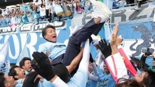 11月度のJ2優秀監督は磐田の横内昭展監督！ 最終節で大逆転のJ1自動昇格を達成