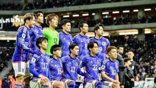 「アントラーズファミリー」「わかってるなぁ」シリア戦に勝利した日本代表が「鹿島組」の写真を披露！ 4人が肩を並べる1枚が「胸熱」「最高！」とファンの心を掴む