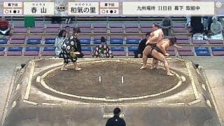 巨漢力士がまるでダンスのように…コミカルな動きに館内どよめき