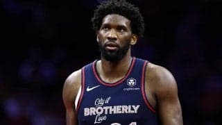 リーグベストの平均31.9得点を誇るシクサーズのジョエル・エンビードが今季初の欠場