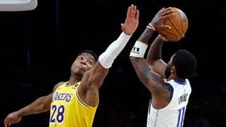 八村塁は25分出場し奮闘…レイカーズ終盤に猛追するもマブスに惜敗