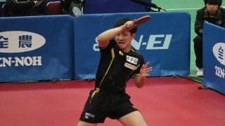 優勝候補の張本智和、戸上隼輔が貫録のベスト4入り　パリ選考4位の篠塚大登、躍進の有延大夢も準決勝進出【全農CUP大阪】