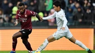 鎌田が9試合ぶりの先発もラツィオは最下位サレルニターナに今季初勝利を献上…【セリエA】