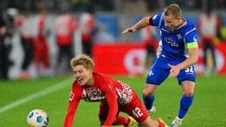 堂安先発フライブルク、格下ダルムシュタットにドロー止まり【ブンデスリーガ】