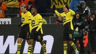 2点差をひっくり返したドルトムント、ボルシアMGに逆転勝利で連敗ストップ【ブンデスリーガ】