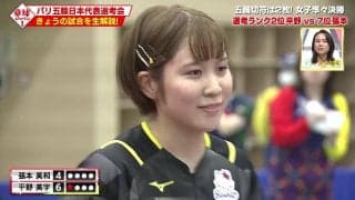 平野美宇が15歳・張本美和を圧倒！全農CUP東京 第5回選考会をDEEP解説
