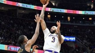 八村塁欠場のレイカーズがキャブズとの接戦を制す…アウェー4連戦を白星スタート