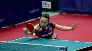 伊藤美誠「最後はやり切った」と安堵の表情　五輪黄信号も全日本選手権に照準「最後まで諦めない」【全農CUP大阪】