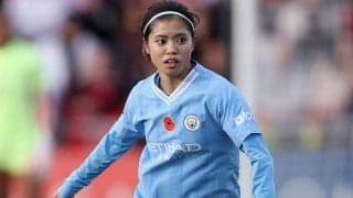 「結構好き」「とても美しい」シティが長谷川唯のイラストで試合の告知、ファンも反応「とてもキュート」「ハセガワチャン」