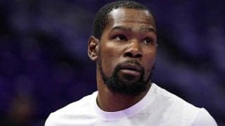 リーグ2位の平均31.4得点を記録するサンズのケビン・デュラントが2戦連続で欠場