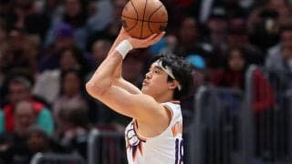 サンズがニックスとの大接戦を制す…5試合ぶり復帰の渡邊雄太は3ポイントを2本ヒット