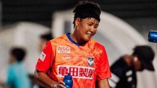 新潟Lのエース道上彩花が負傷離脱…右ハムストリング肉離れで全治6週間