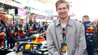 「最高のコンビになる」「素晴らしい写真」デ・ブライネと“元祖”怪物ストライカーとの2ショットにファンも驚き「一緒にプレーしているところが見たい」