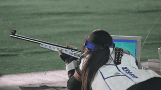 射撃早慶戦　慶應に完敗、個人では紙田、荻原が入賞