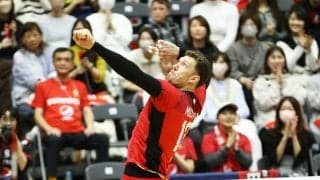 VリーグV1男子　サントリーが連勝で首位をキープ