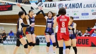 Vリーグ　V3女子が開幕し、新規参入の倉敷とカノアが連勝
