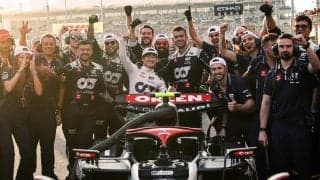 角田裕毅を世界中が賞賛　トップ快走は「賭けの１ストップ作戦」から生まれた