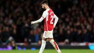 ファビオ・ヴィエイラが鼠径部の手術で数週間の離脱に…アルテタ監督が前日会見で明かす