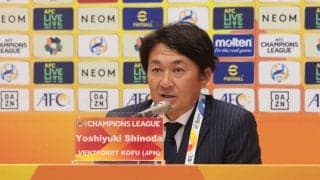 メルボルンと壮絶ドローでGS突破お預け…甲府の篠田善之監督が反省口に「先制被弾でよりパワーを使うことに」