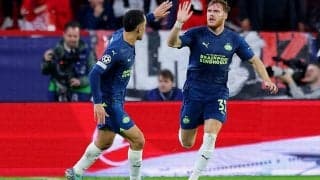 PSVが2点差をひっくり返して10人セビージャに逆転勝利、アーセナル勝利で突破へ【CL】