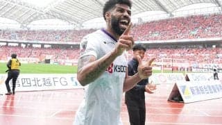 京都が今季2桁ゴールのFWパトリックと契約満了「できる限りのトライをしたと思います！」