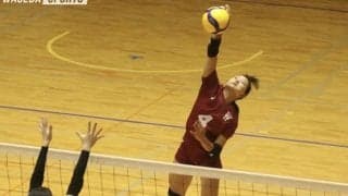 帝塚山学院大に力及ばずストレート負け　現体制最終戦となる