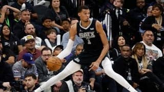 規格外の新人ウェンバンヤマがNBA初欠場…チームは泥沼14連敗で最下位低迷